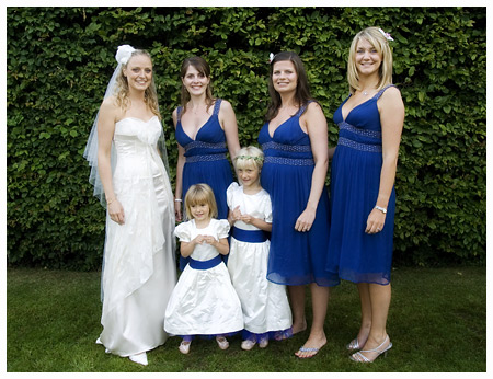 Sara and Bridesmaids