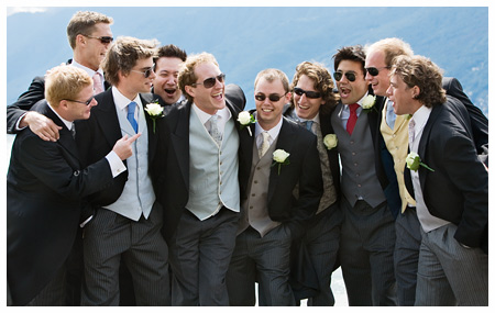 Eden roc wedding groomsmen