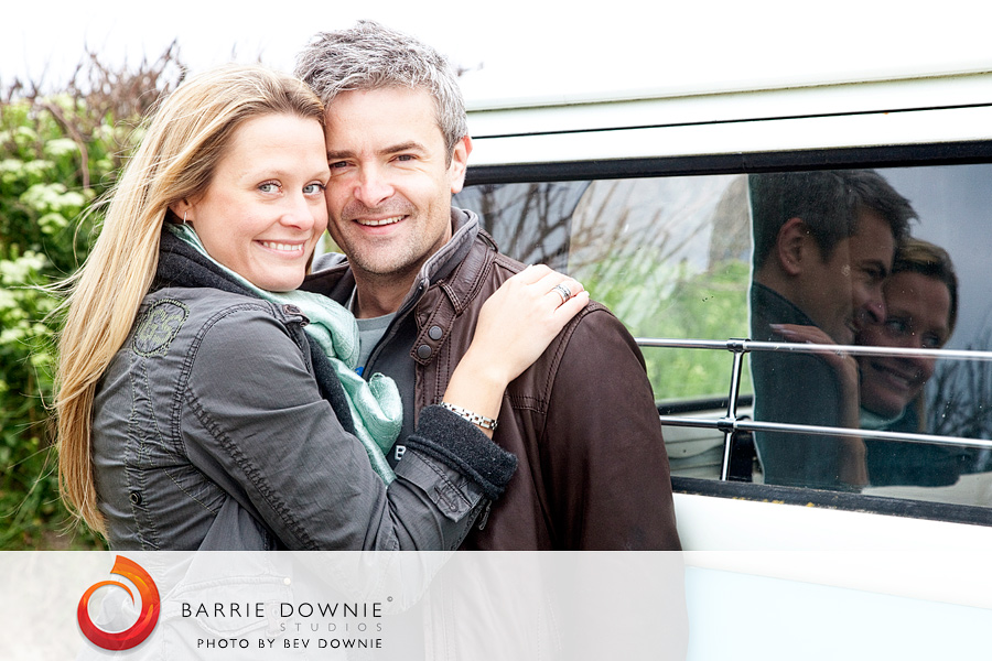 Sarah and Mark's pre-wedding portrait at West Wittering Beach 2