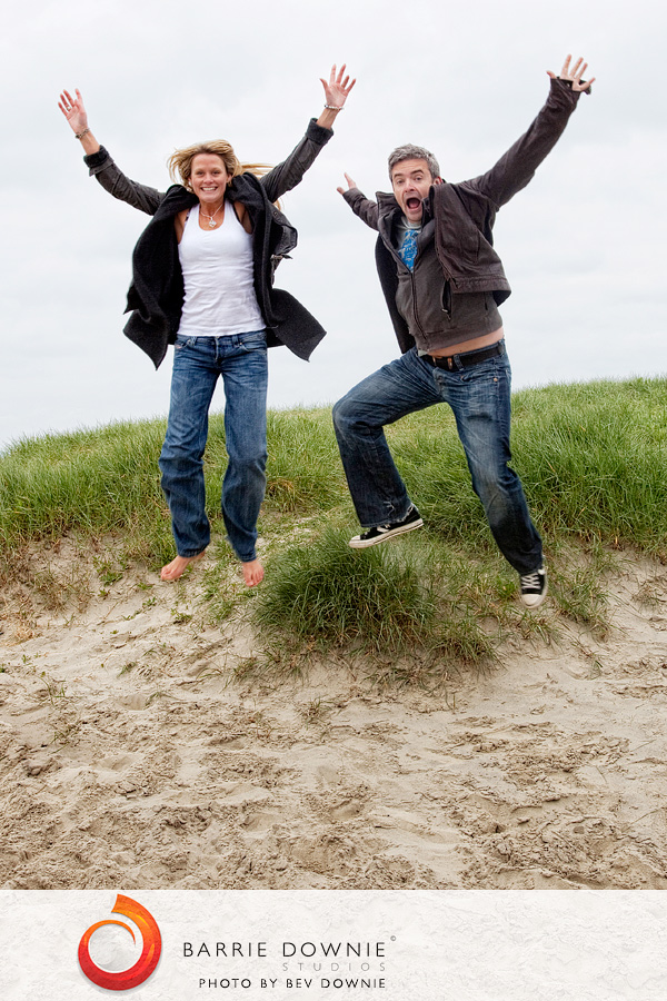Sarah and Mark's pre-wedding portrait at West Wittering Beach 3