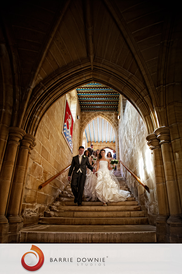 bride and groom at lancing college chapel Heather & Jonathan's wedding at Lancing College Chapel 9