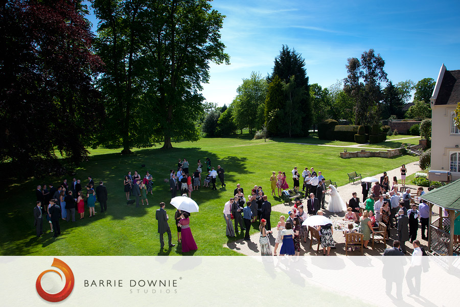 Lindsay & Dan's wedding at Silchester House 7