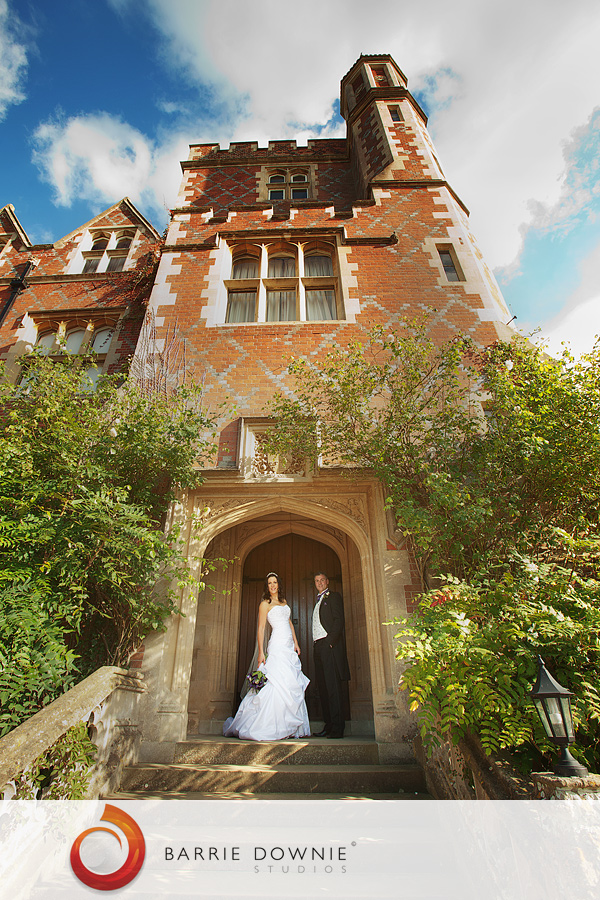 Alex & Barry's wedding at Horsted Place Uckfield Sussex 1