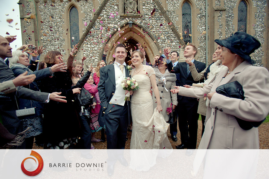 Sophie & Liam's wedding at Gate Street Barn, Surrey 3