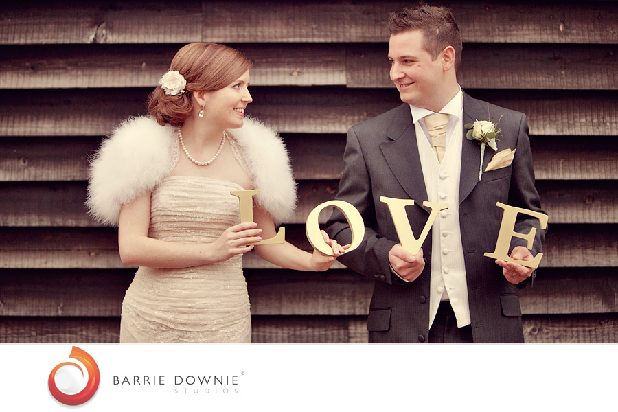 Sophie & Liam's wedding at Gate Street Barn, Surrey 4