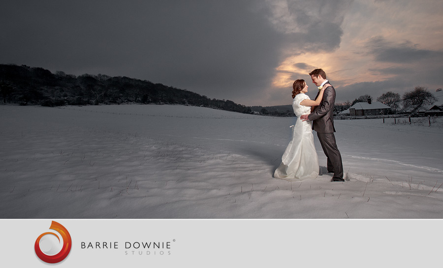 Karen and Andy's Wedding photography at Upwaltham Barns 5