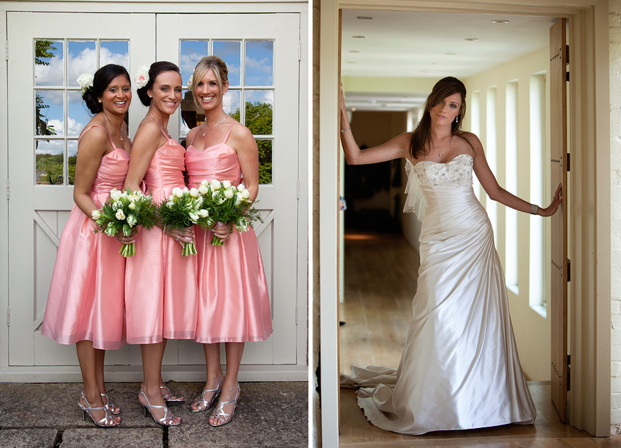 bury-court-barn-a--bridesmaid Gemma & Mark's wedding at Bury Court Barn 5