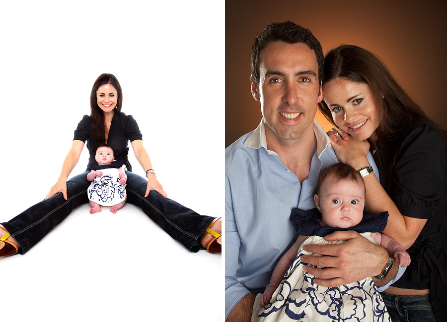 mother-and-baby-photographers Family portrait studio shoot 1
