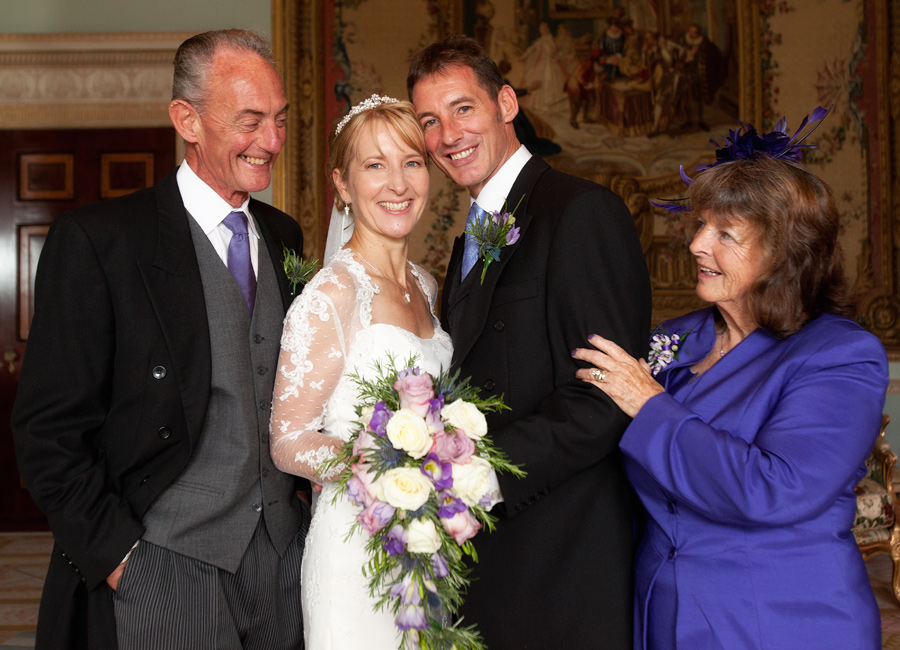 Debbie & Andy's wedding at All Saints Church Catherington & Goodwood House 2