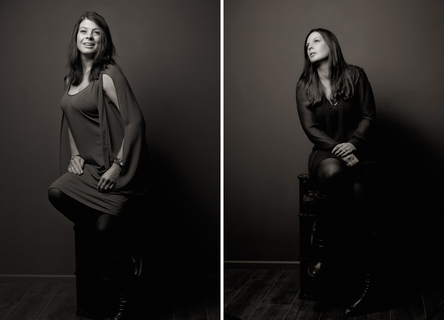 Makeover and portrait session at the studio 2