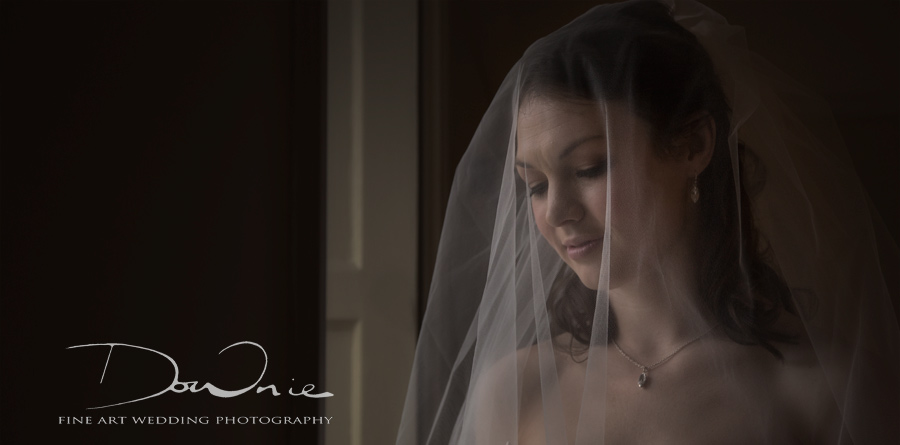 wedding photography sussex bride by window