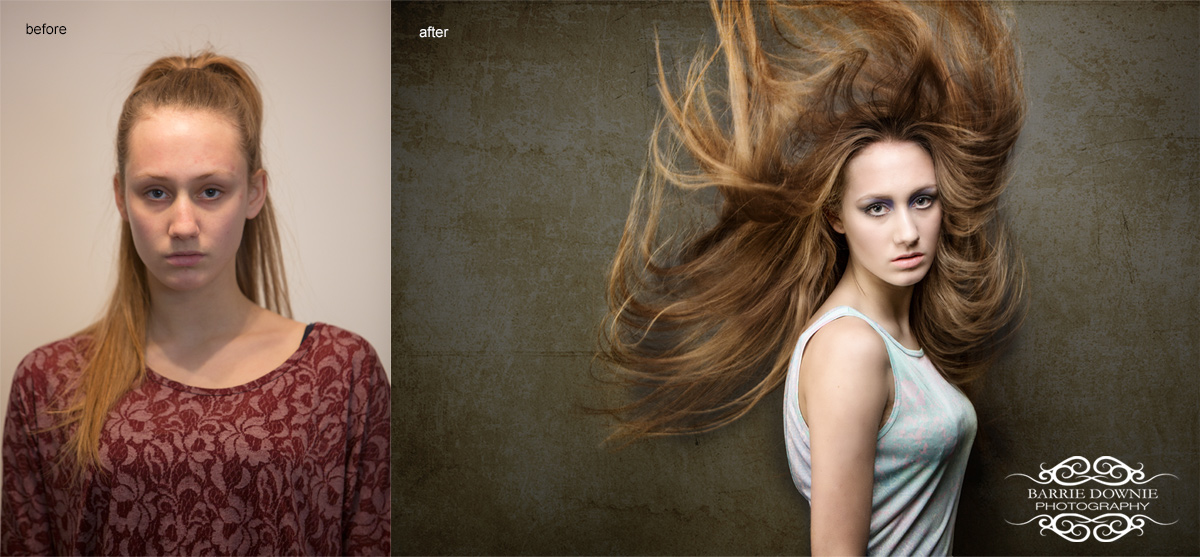 makeover studio photoshoot sussex