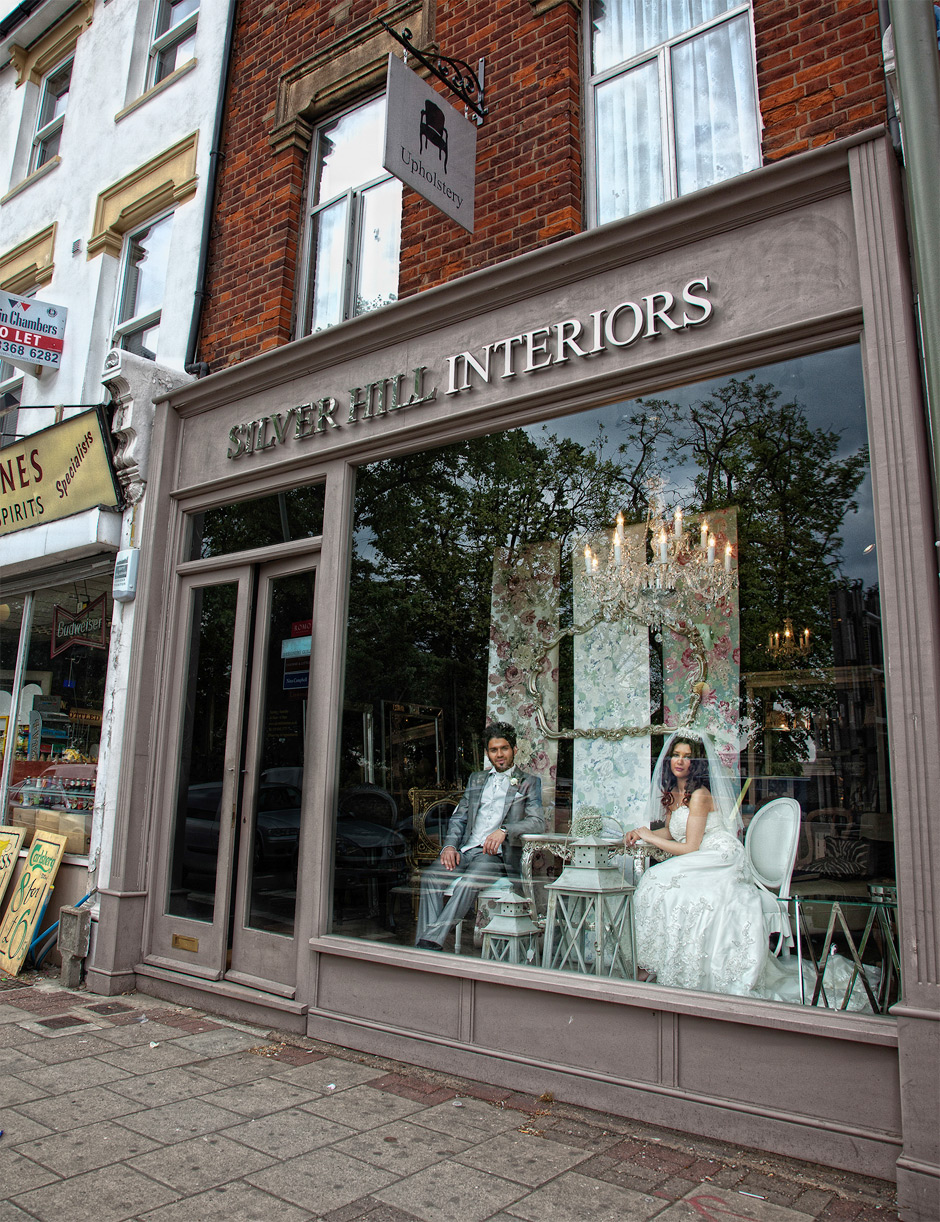 persian wedding couple in london