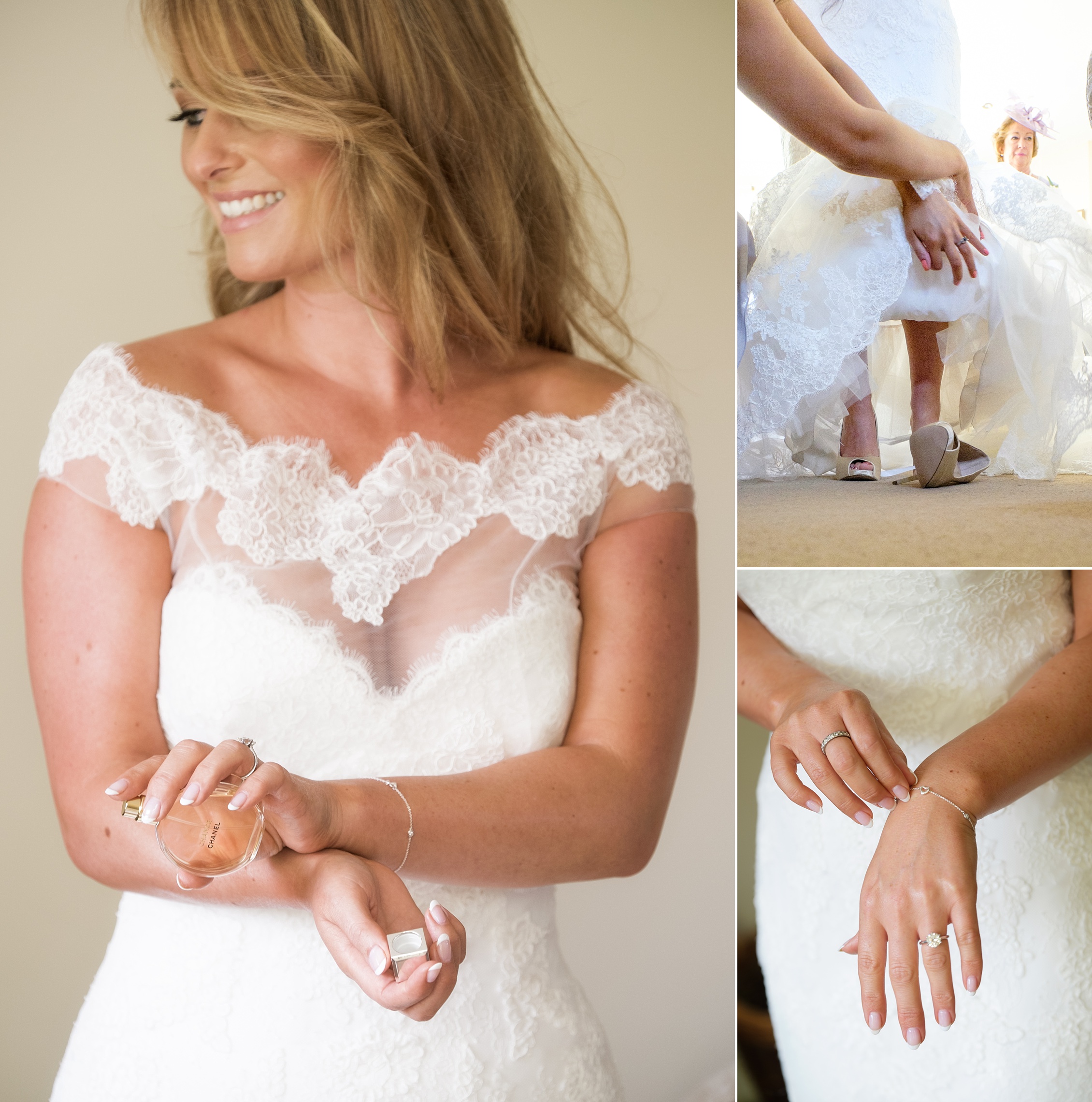bridal portrait west sussex wedding