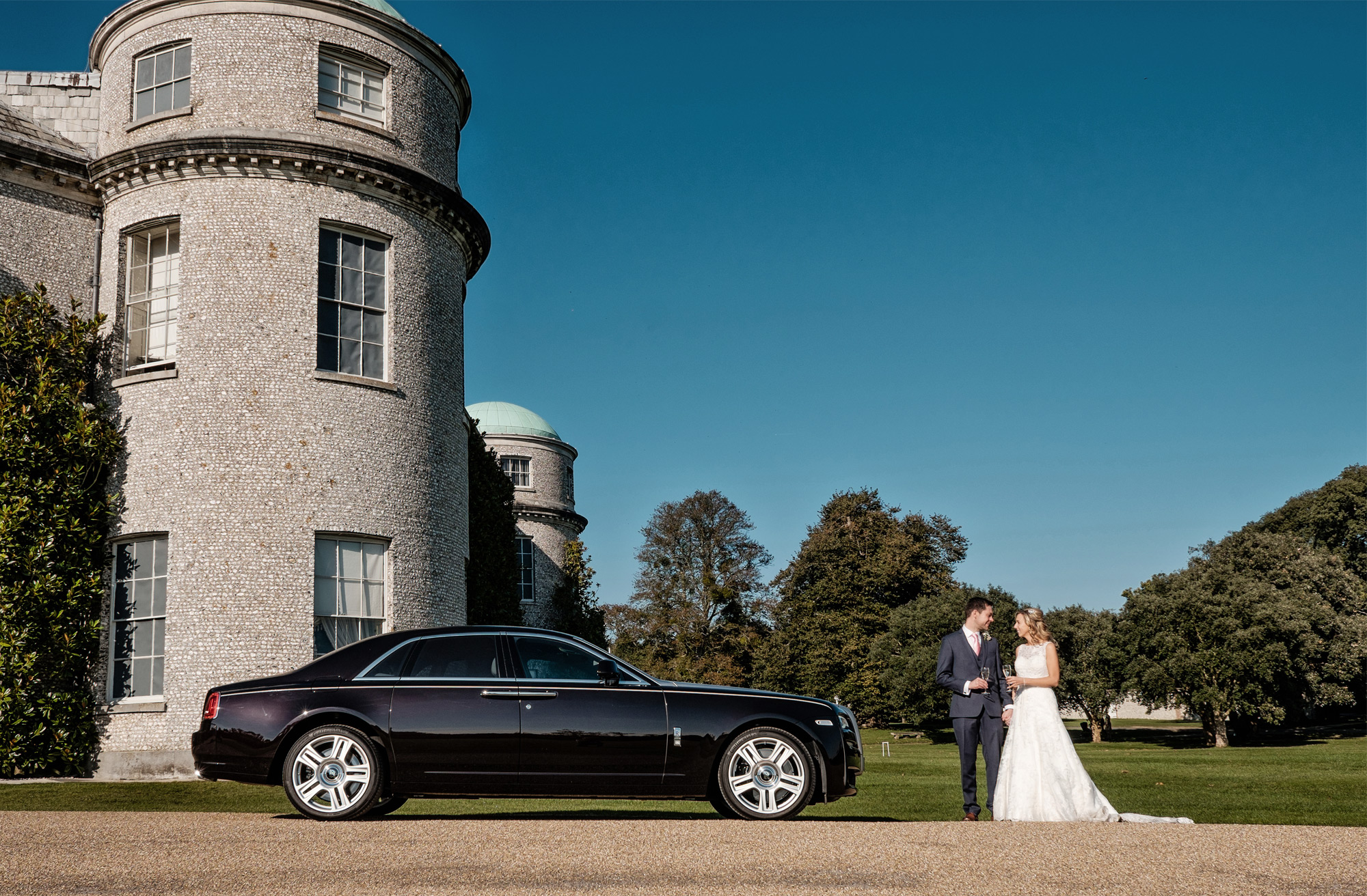 goodwood-house-wedding-with-rolls-royce-bride-and-groom