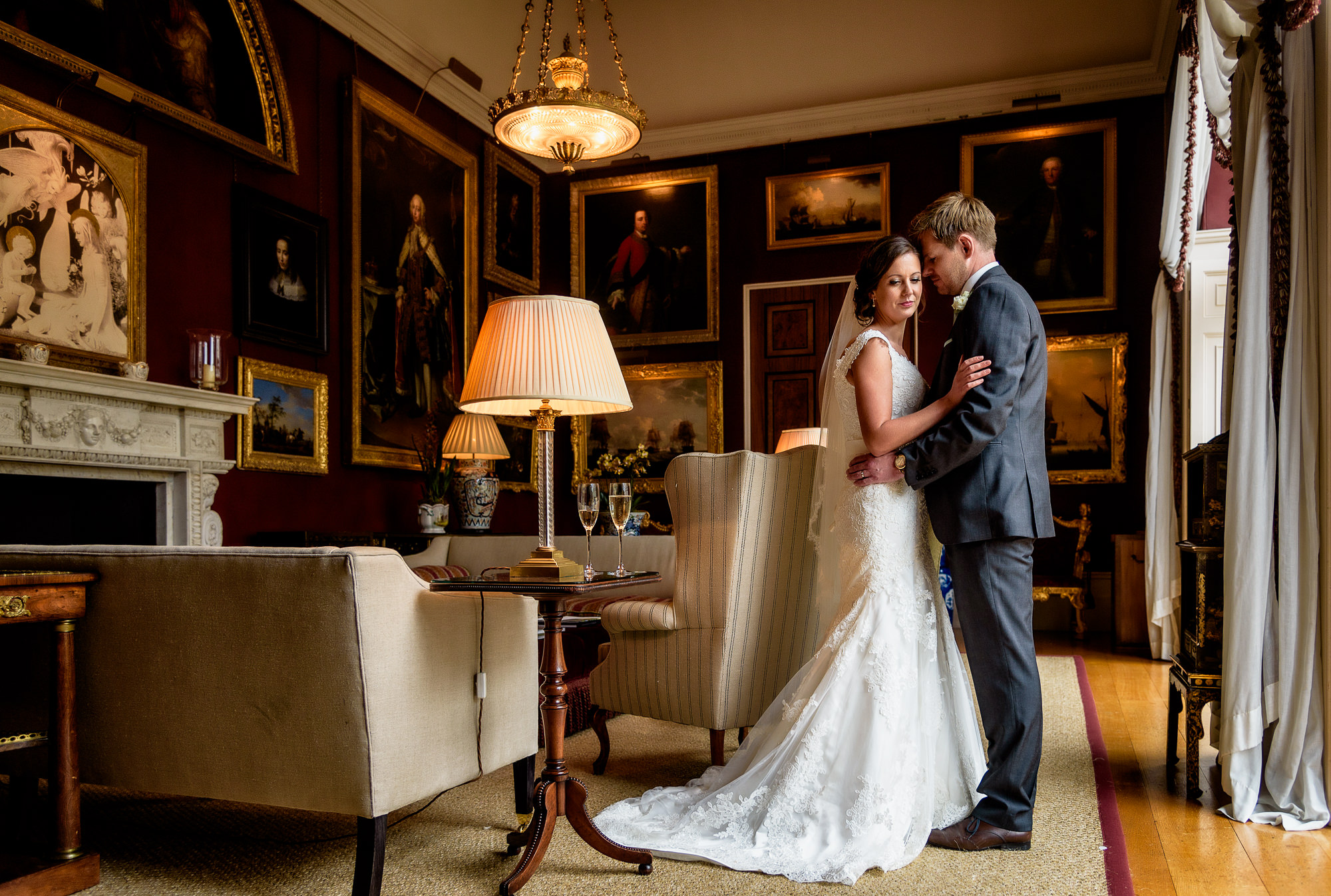 Tom and Louise's Goodwood House wedding day