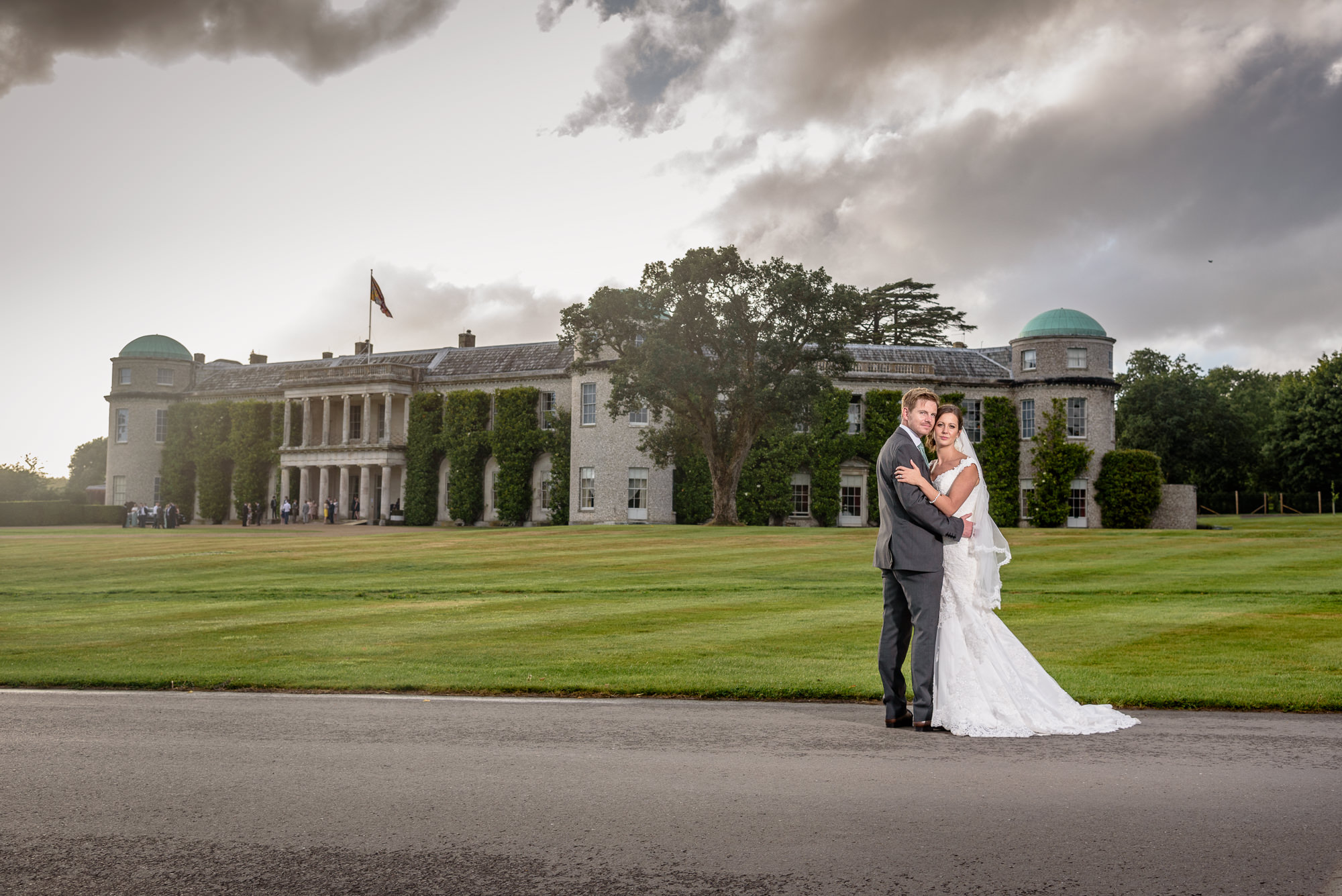 Tom and Louise married at Goodwood House