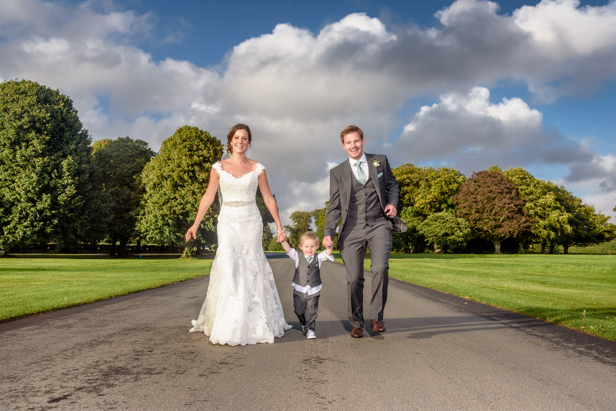 Tom and Louise's wedding day at Goodwood House