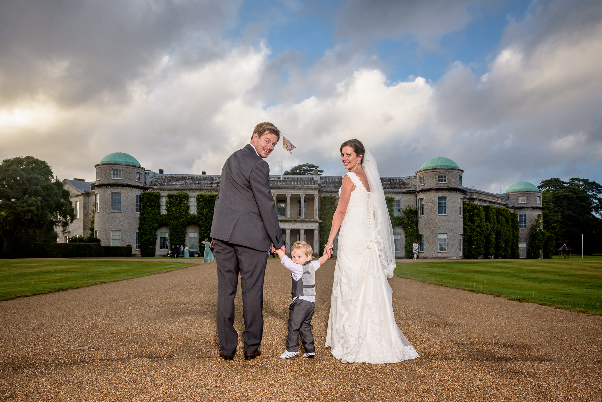 Goodwood House wedding of Tom and Louise