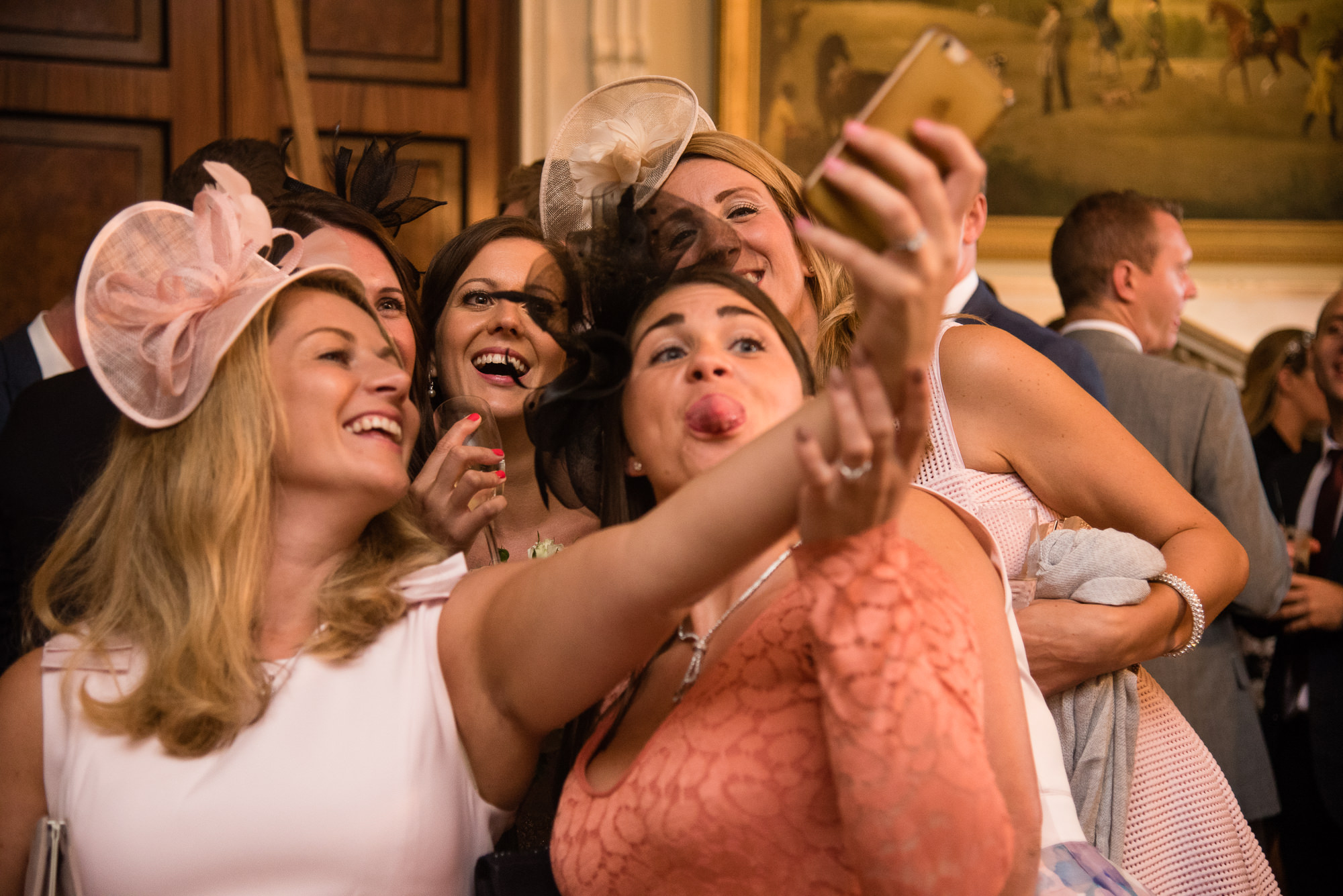 Tom and Louise at their Goodwood House wedding