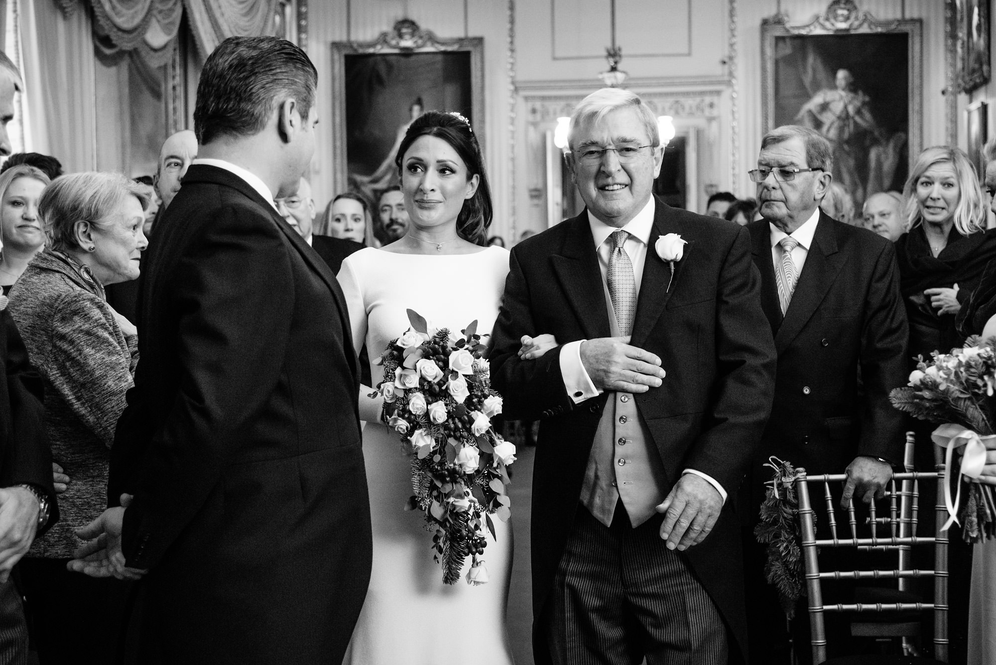Winter wedding at Goodwood House of Anna & Paul 3