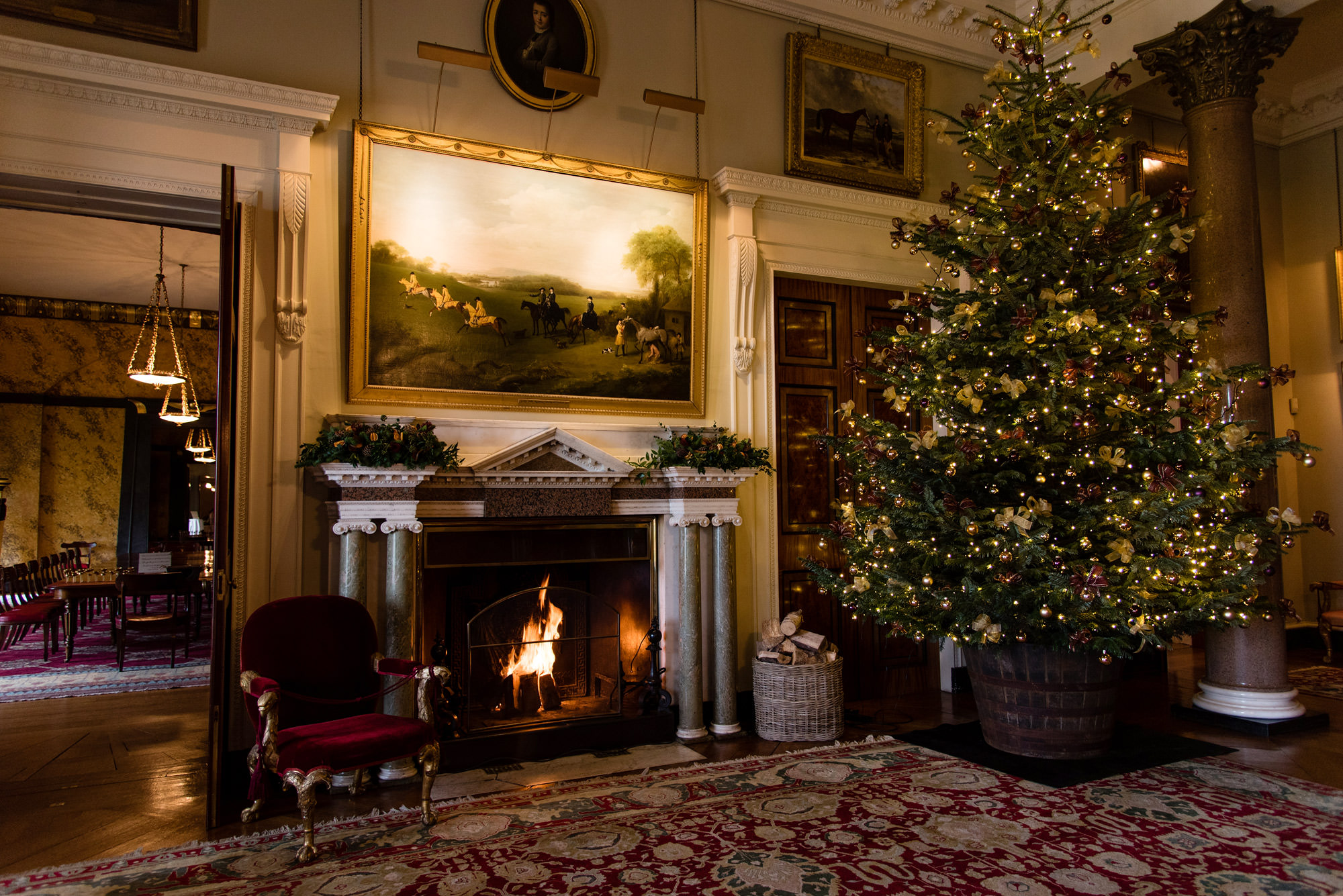 Winter wedding at Goodwood House of Anna & Paul 2