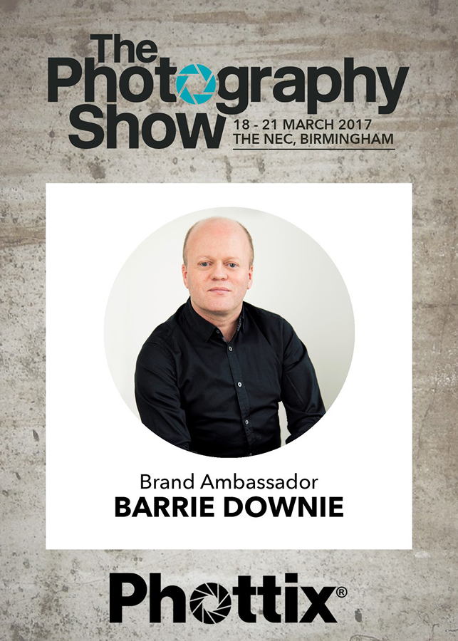 Barrie Downie brand ambassador phottix