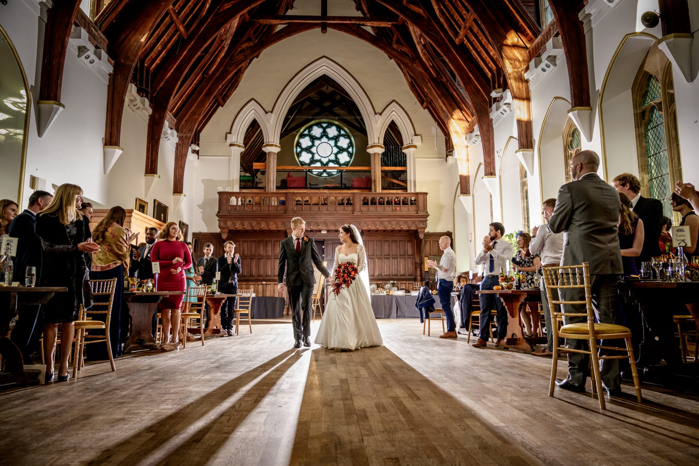 bride-and-groom-lancing-college-wedding ceremony
