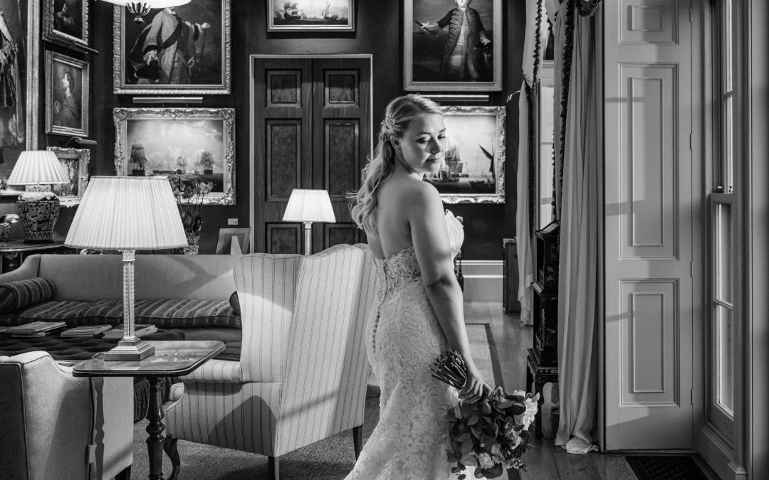 The Autumn wedding at Goodwood House of Ellie & Geoff