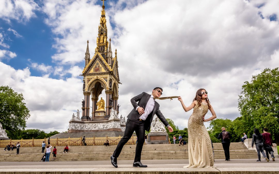Pre wedding photoshoot British Museum