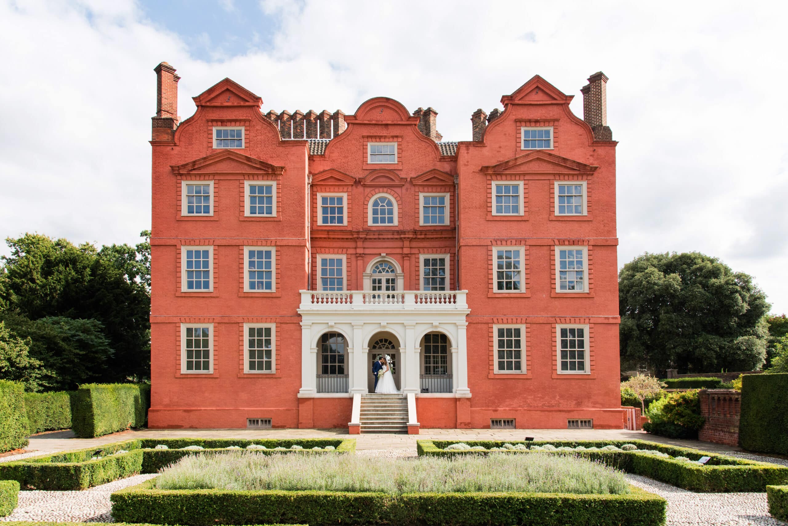 Kew Palace, the red-brick royal palace in Kew Gardens, London