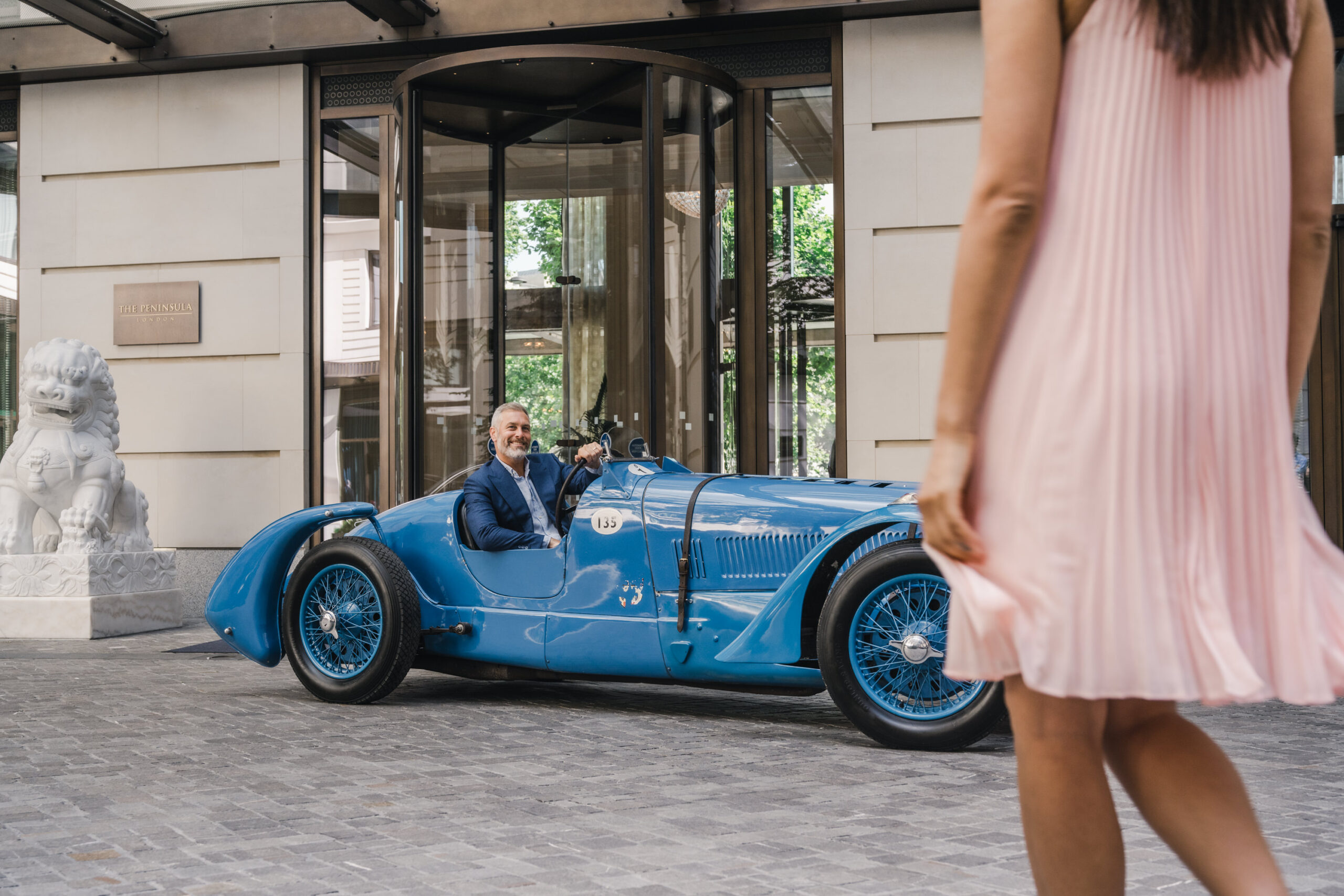 London editorial photography peninsula hotel