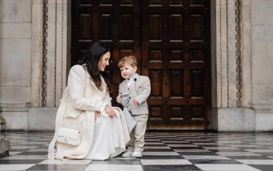Christening at St Pauls Cathedral, London