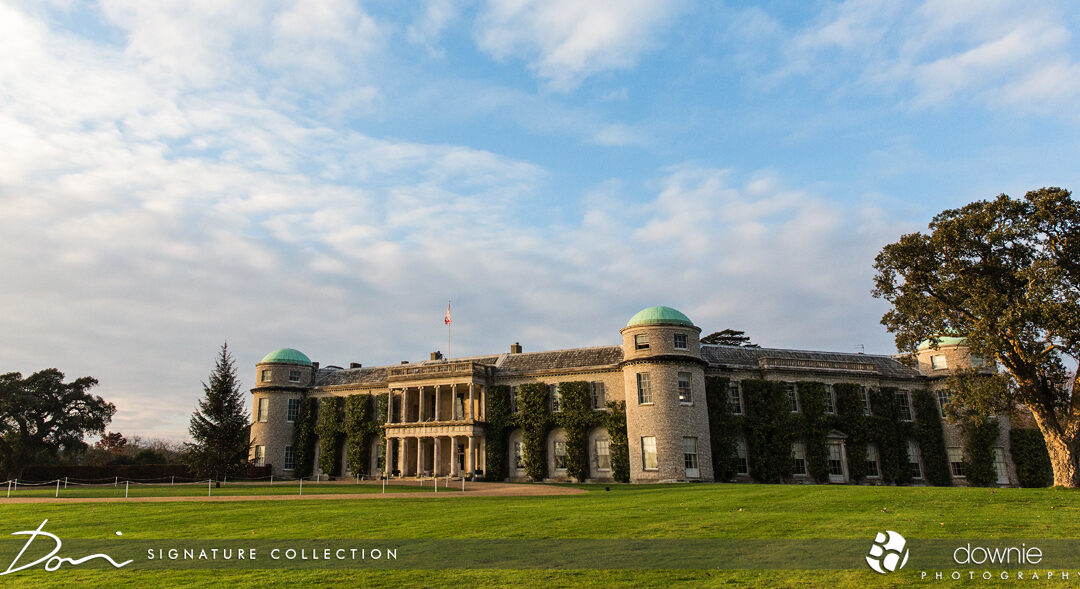 The Winter wedding at Goodwood House of Martin and Debbie
