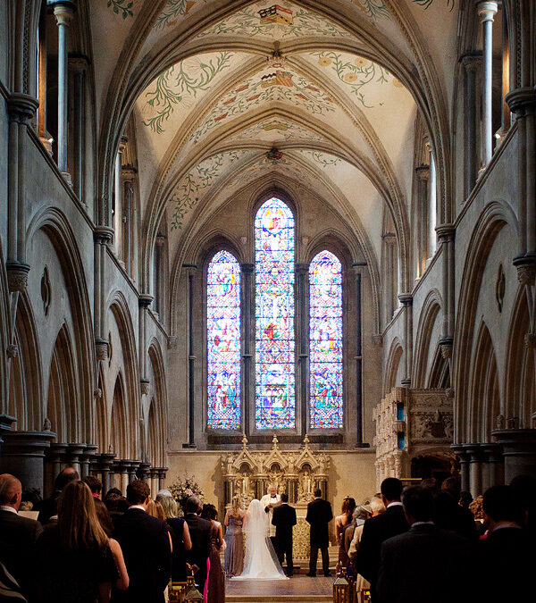 Bee and Ben’s wedding at Boxgrove Priory and Goodwood House