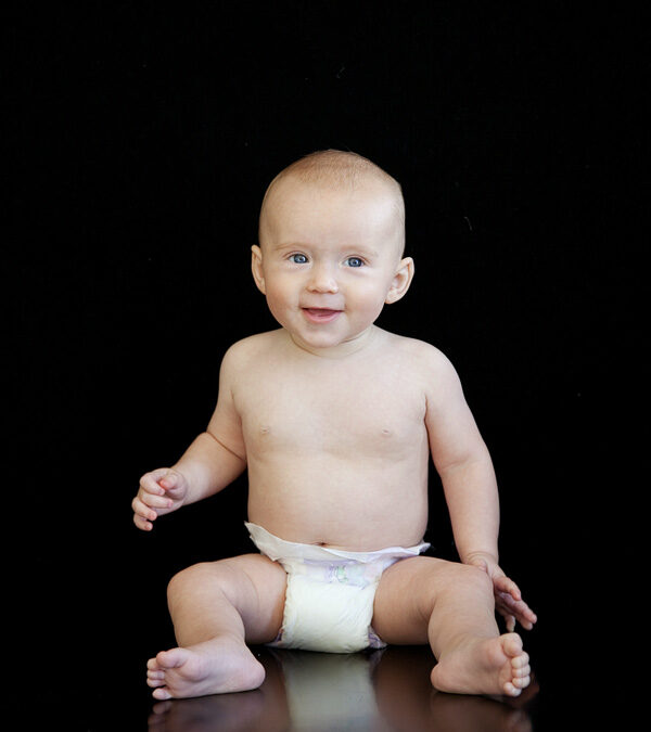 Baby portraits with Dillon