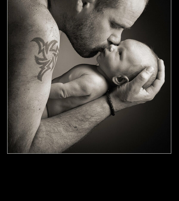 The first baby portrait session at the new portrait studio in Chichester