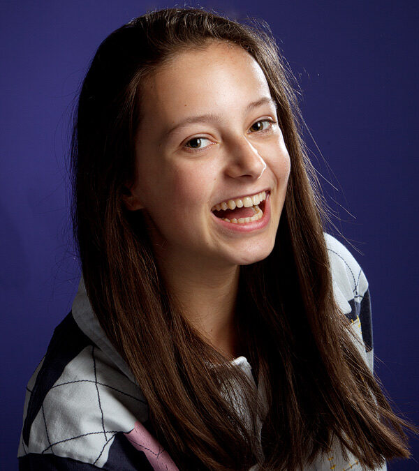 Teenage portrait photography