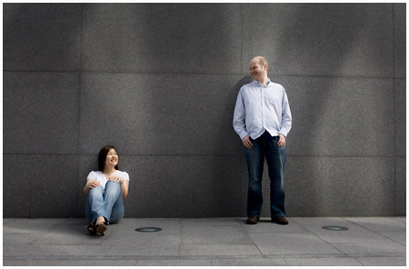 Claire and John’s pre-wedding portrait