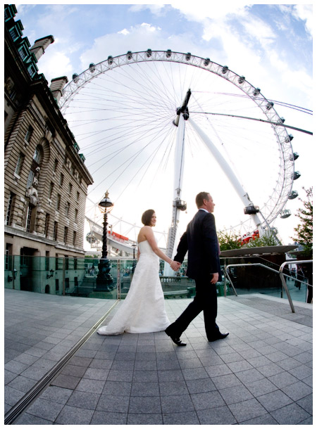 Donna and Gordon’s wedding on the London Eye