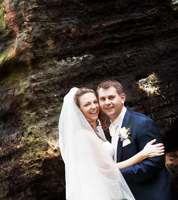 High Rocks wedding of Shannon and Lucas