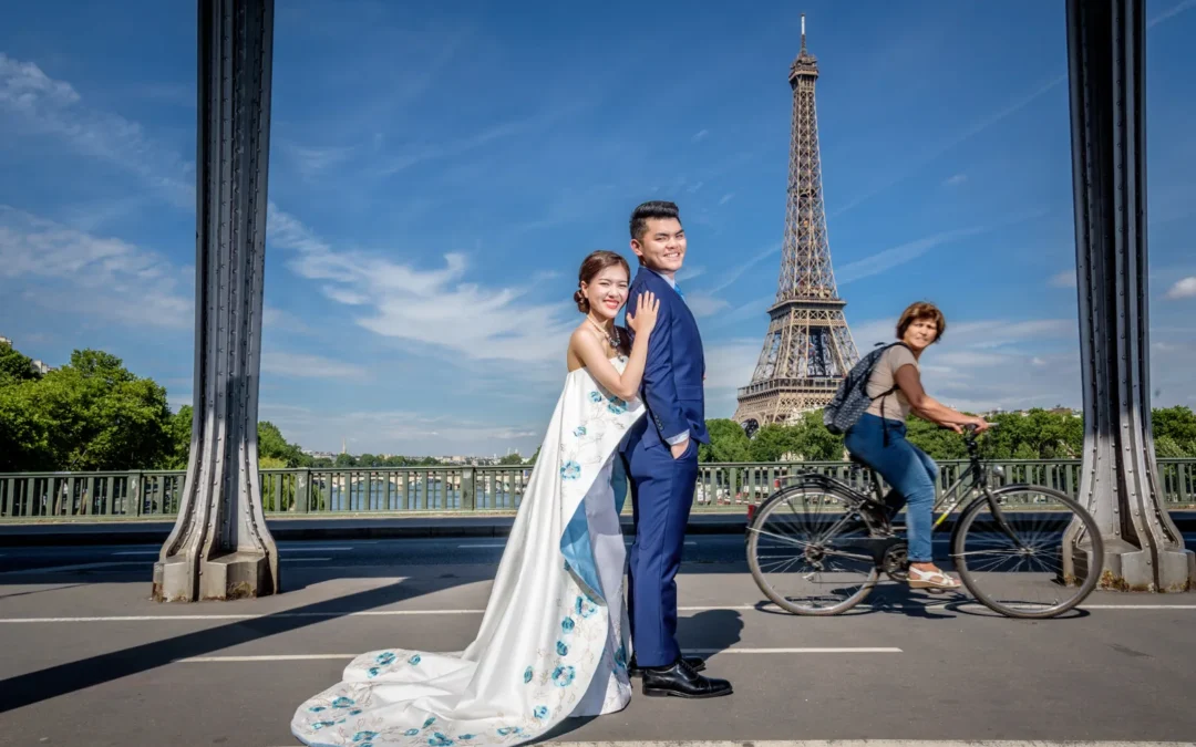 Paris Pre Wedding Photography | Eiffel Tower, Louvre & Notre-Dame
